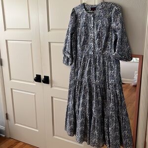 J. Crew Liberty Floral Long Dress